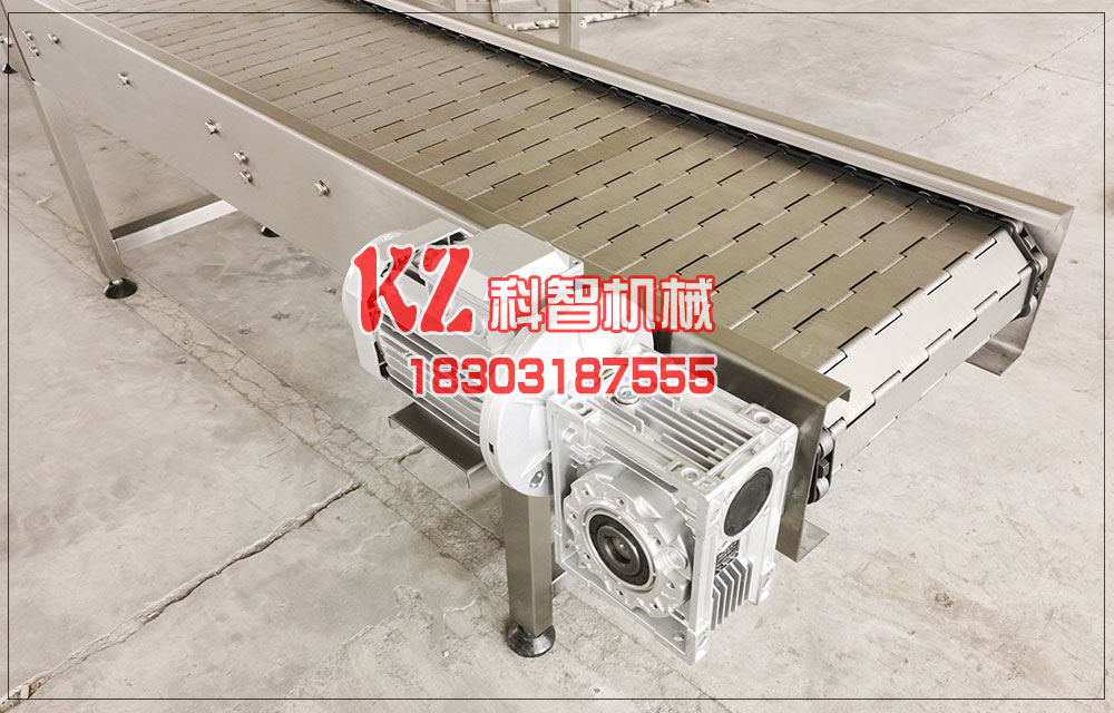 樹莓速凍線鏈板輸送機發貨通知 樹莓速凍線鏈板輸送機發貨通知